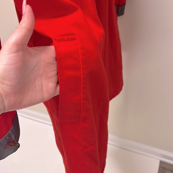 Red Bird Trench Coat - Picture 11 of 14